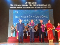Ông Nguyễn Văn Đông - Chủ tịch HĐQT kiêm Tổng Giám đốc Công ty được bình chọn đạt Top 100 nhà Lãnh đạo giỏi năm 2014